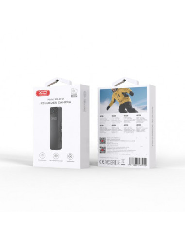 VIDEOCAMARA CON VISION NOCTURA Y GRABADORA DE VOZ ZF01 XO