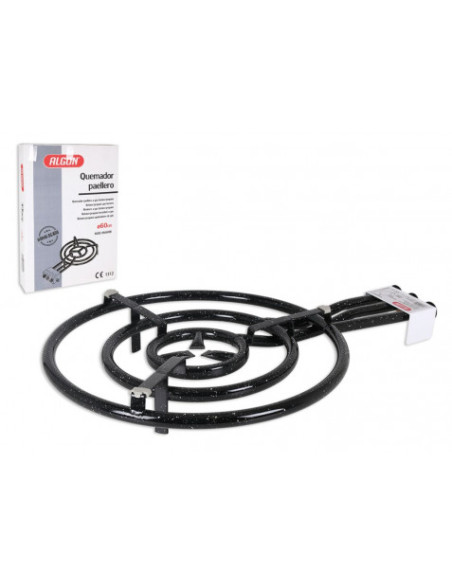 QUEMADOR DE ACERO 60CM PARA PAELLERO GAS ALGON
