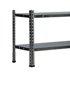 ESTANTERIA ACERO GALVANIZADO 4 BALDAS 70X30X145CM BLIM 2