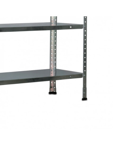 ESTANTERIA ACERO GALVANIZADO 4 BALDAS 70X30X145CM BLIM