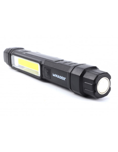 LINTERNA LED RECARGABLE 300LM + 260LM MADER