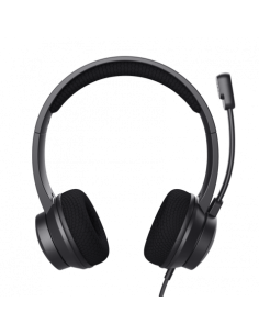 AURICULARES CON MICROFONO Y CANCELACION DE RUIDO USB TRUST 2