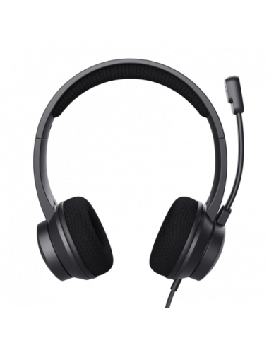 AURICULARES CON MICROFONO Y CANCELACION DE RUIDO USB TRUST