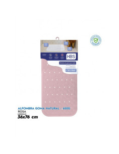ALFOMBRA GOMA NATURAL - 650G ROSA HBS