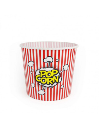 CUBO PALOMITAS PLASTICO REUTILIZABLE 3.5L ALGON
