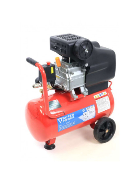COMPRESOR DE AIRE 24 LITROS 1.5HP SUPER POWER