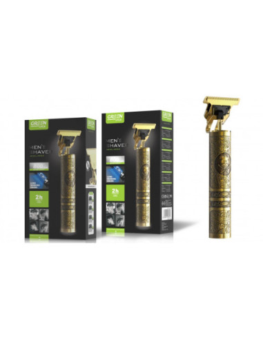 CORTAPELO METAL BARBERO PIRATA RECARGABLE GREEN LYCA