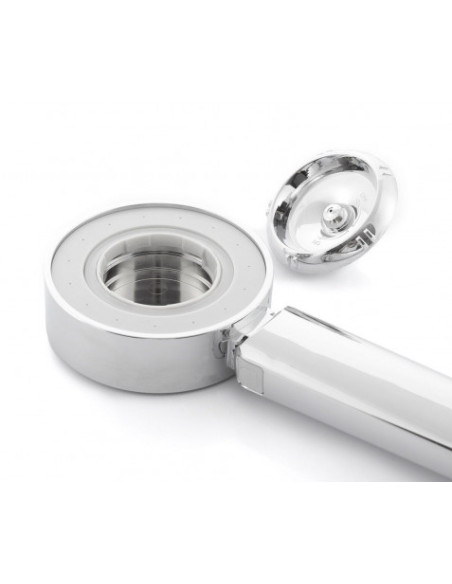 ALCACHOFA ECODUCHA DOBLE CON DISPENSADOR 3 EN 1INNOVAGOODS