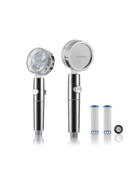 ALCACHOFA ECODUCHA CON HELICE Y FILTRO INNOVAGOODS