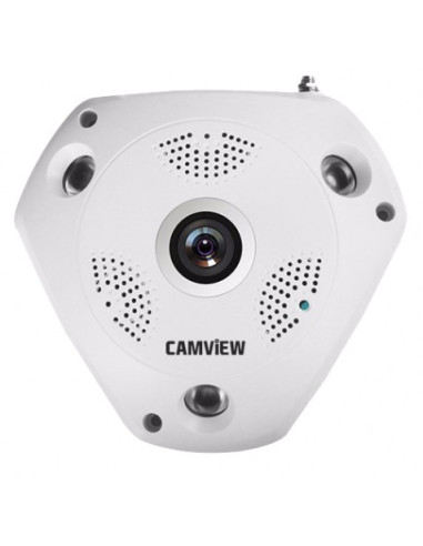 CÁMARA IP PANORAMICA 360 GRADOS 5MP WIFI, SD ONVIF