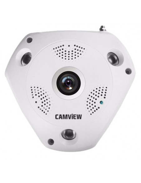 CÁMARA IP PANORAMICA 360 GRADOS 5MP WIFI, SD ONVIF