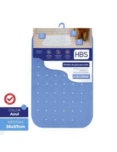 ALFOMBRA GOMA NATURAL - 450G AZUL HBS