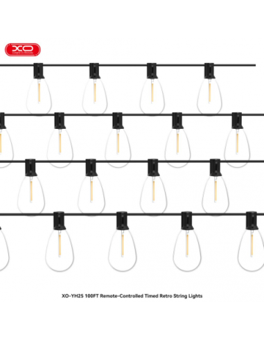 GUIRNALDA LED 35 BOMBILLAS 30 METROS YH25 XO