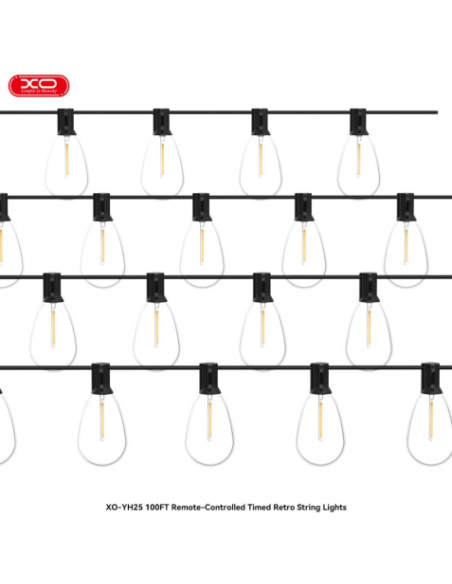GUIRNALDA LED 35 BOMBILLAS 30 METROS YH25 XO