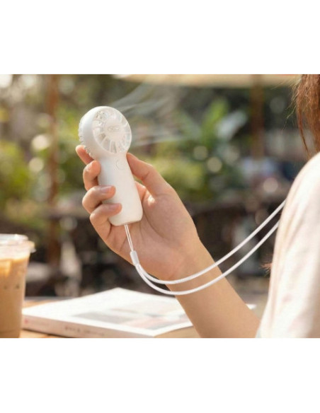 MINI VENTILADOR DE MANO BLANCO MF105 XO