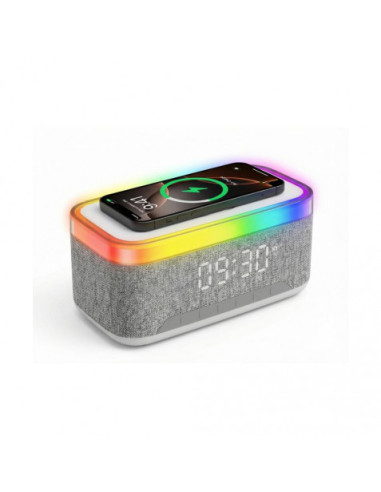 ALTAVOZ PORTATIL 5 EN 1 CON CARGA INALAMBRICA F88 XO