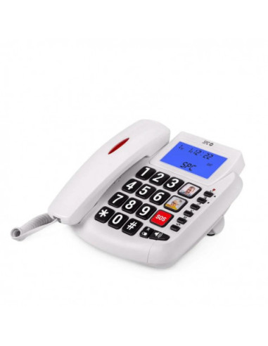 TELEFONO FIJO PERSONAS MAYORES COMFORT VOLUME 2 BLANCO SPC