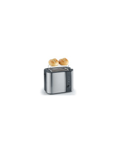 Severin 2589 2 rebanada(s) 800 W Negro, Acero inoxidable 2