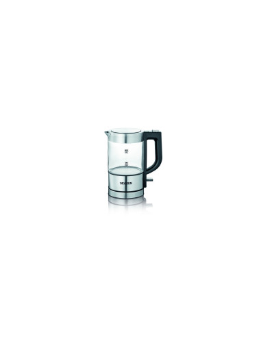Severin WK 3472 tetera eléctrica 0,5 L 1100 W Plata
