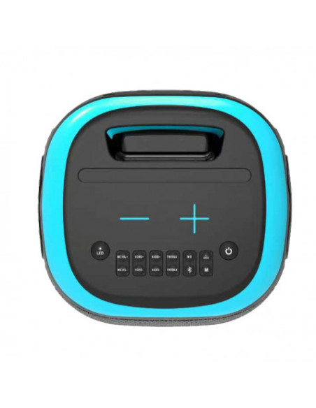 ALTAVOZ KARAOKE PORTATIL COOLSOUND BLAST 8\" 300W AZUL