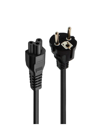 Ewent EC1907 cable de transmisión Negro 1,8 m Enchufe tipo F C5