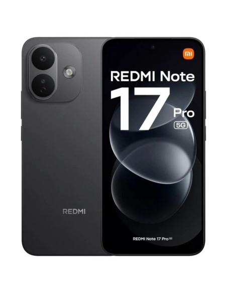 SMARTPHONE XIAOMI REDMI NOTE 17 PRO 6.83 6GB/256GB/50MP/NFC/5G BLACK