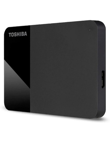 DISCO DURO EXTERNO TOSHIBA CANVIO READY 1TB 2,5 USB 3.2 BLACK