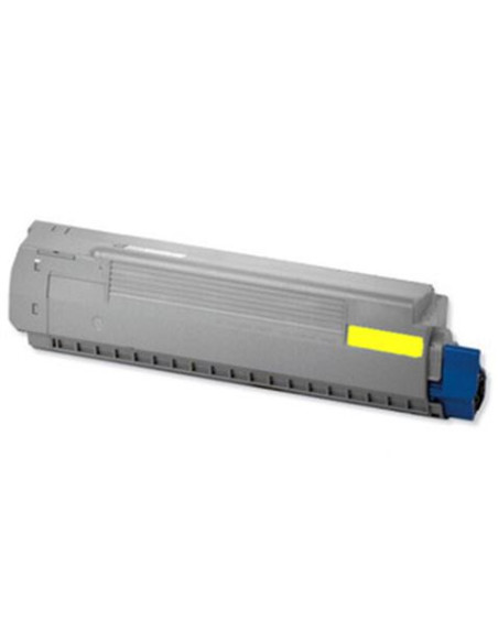 TONER OKI C810/830 AMARILLO 8K (COMPATIBLE)