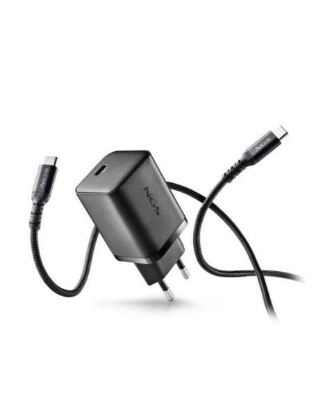 CARGADOR DE PORTATIL ASUS NGS BUD GAN USB-C 65W 8 CONECTORES + CABLE 1.5M USB-C BLACK