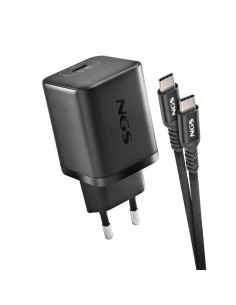CARGADOR DE PORTATIL HP NGS BUD GAN USB-C 65W 8 CONECTORES + CABLE 1.5M USB-C BLACK 2