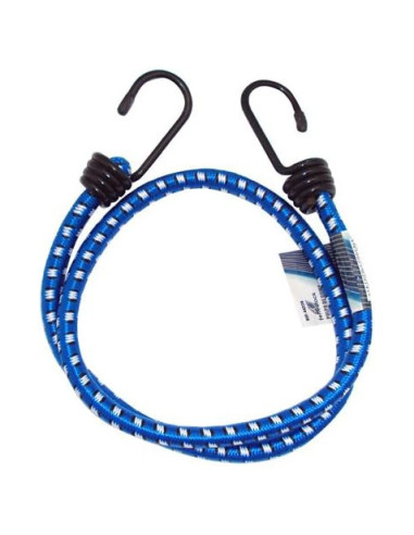 JUEGO 2 GANCHOS ELASTICOS GOMA 120CM X 12MM