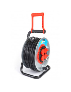 ENROLLACABLE METAL CON TAPAS 40 METROS 3GX2.5MM MADER