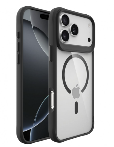 FUNDA HYBRID MAGSAFE IPHONE 17 PRO MAX / IPHONE 18 PRO MAX NEGRA