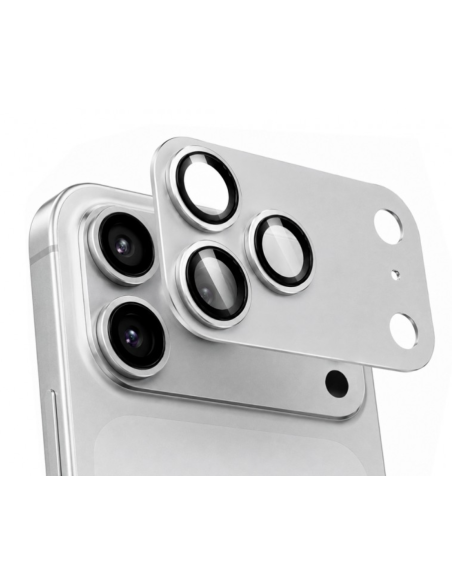 PROTECTOR DE CÁMARA IPHONE 18 PRO MAX PLATA