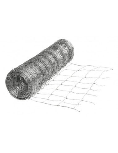 MALLA DE GANADO GALVANIZADA PREMIUM 2.4MM 1.24X50 METROS SUNGARDEN