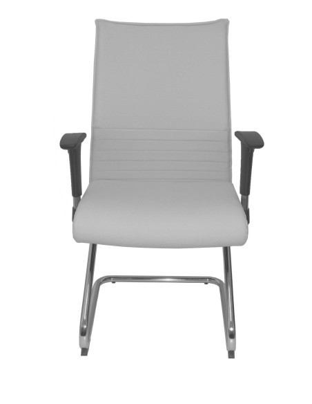 SILLON ALBACETE CONFIDENTE PATIN SIMILPIEL BLANCO 208CPSPBL