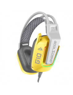 AURICULAR GAMING G10 | XBOX | PS5 | PS4 | SWITCH | PC | AMARILLO COOLSOUND 2