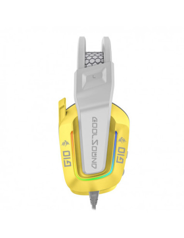AURICULAR GAMING G10 | XBOX | PS5 | PS4 | SWITCH | PC | AMARILLO COOLSOUND