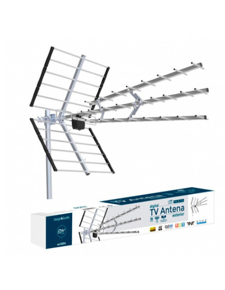 ANTENA UHF EXTERIOR TV 470-694 MHZ EDM