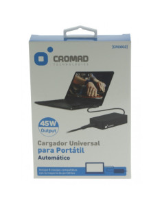 CARGADOR UNIVERSAL AUTOMÁTICO 45W CROMAD 2