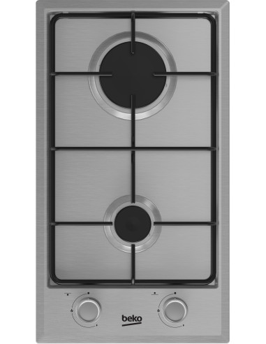 Beko HDCG 32220 FX Acero inoxidable Integrado 29 cm Encimera de gas 2