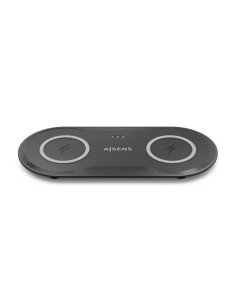 BASE DE CARGA AISENS WIRELESS SMARTPHONE/AURICULAR 15W USB-C BLACK 2