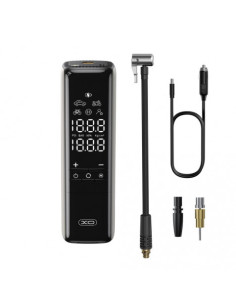 INFLADOR PORTATIL A 12V CON ACCESORIOS CZ017 XO