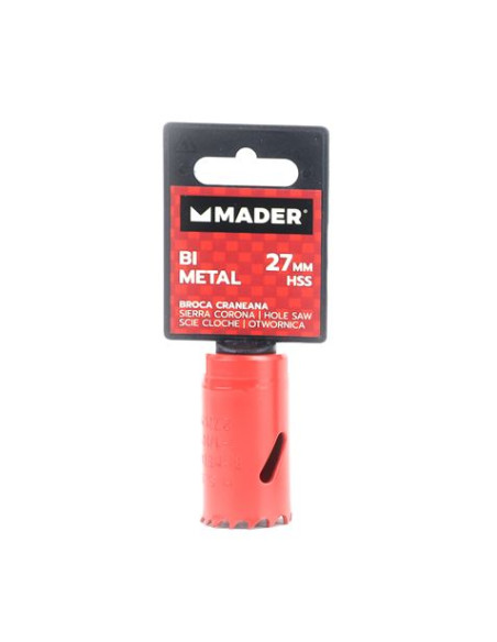 SIERRA CORONA BI-METAL HSS 27MM MADER