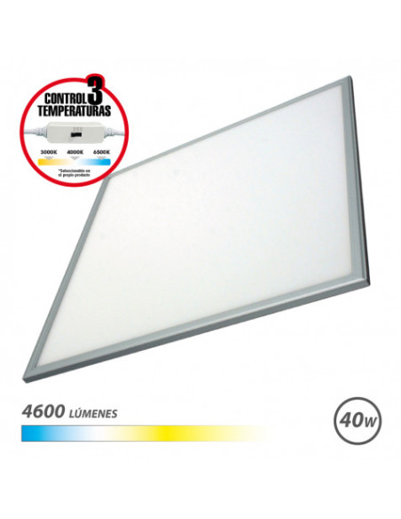 PANEL LED 60X60 40W | 4600LM | SELECTOR 3 TEMPERATURAS ELBAT