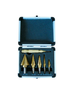 JUEGO 6 PCS BROCAS ESCALONADAS BLIM