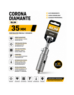 CORONA DIAMANTE 35 MM BLIM