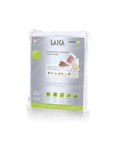 PACK 50 BOLSAS ENVASAR AL VACIO 20X28 LAICA