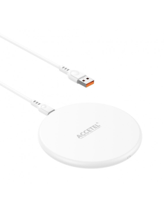 Cargador Inalámbrico carga rápida 15W Blanco 2