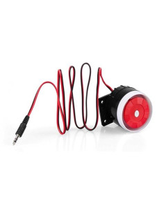 MINI SIRENA CON CABLE PARA ALARMA CV0156 CAMVIEW